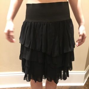 Reiss ruffled skirt